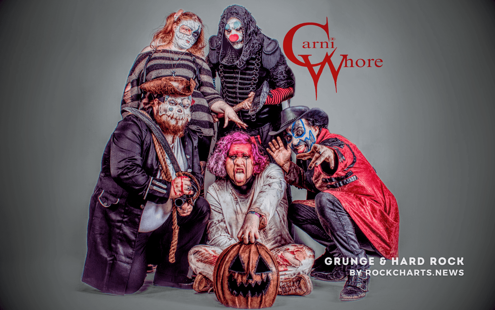 Carniwhore’s New Single: A Grunge Metal Work on (This Is Not A) Love Song