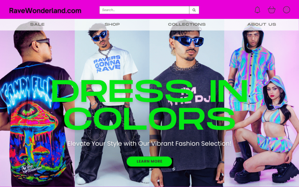 Party Rentals LA Paired with Men's Rave Clothing for Summer Festival Parties