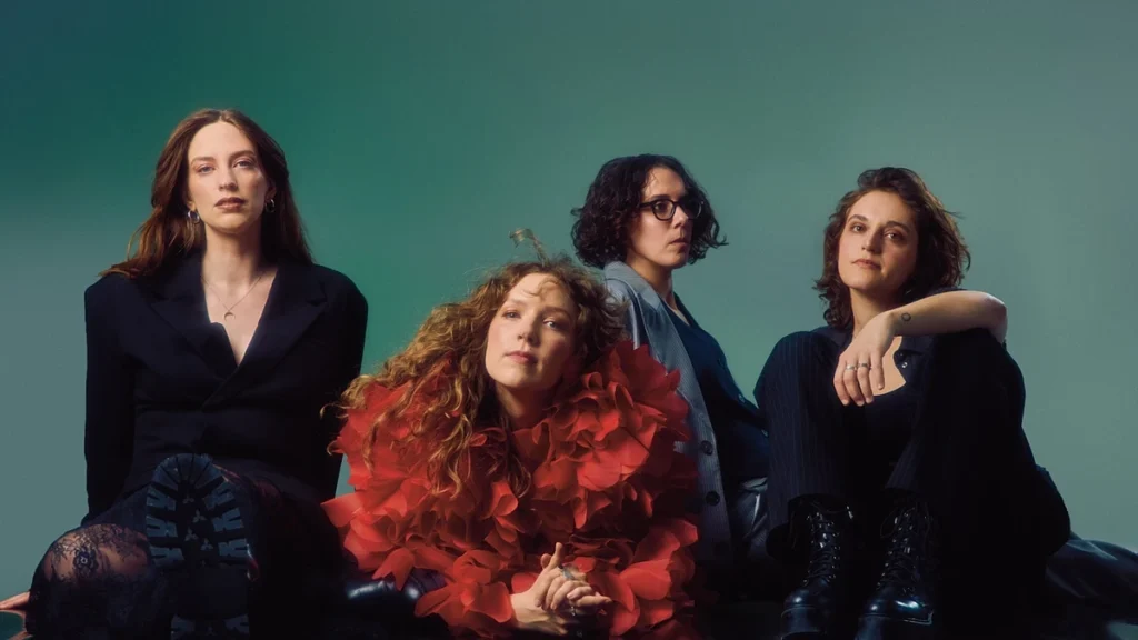 The Big Moon photographed for their fourth album Forever