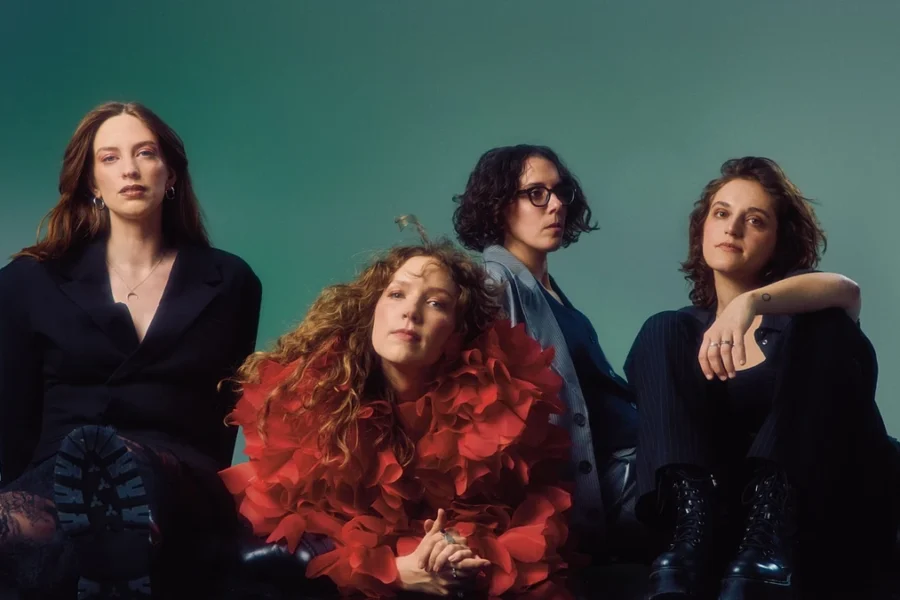The Big Moon photographed for their fourth album Forever